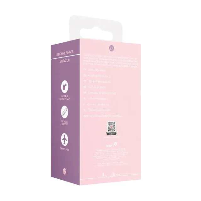 Vibrator pentru deget LOVELINE Silicone Finger Vibrator. pentru stimularea clitorisului. 7 funcții de vibrație. roz