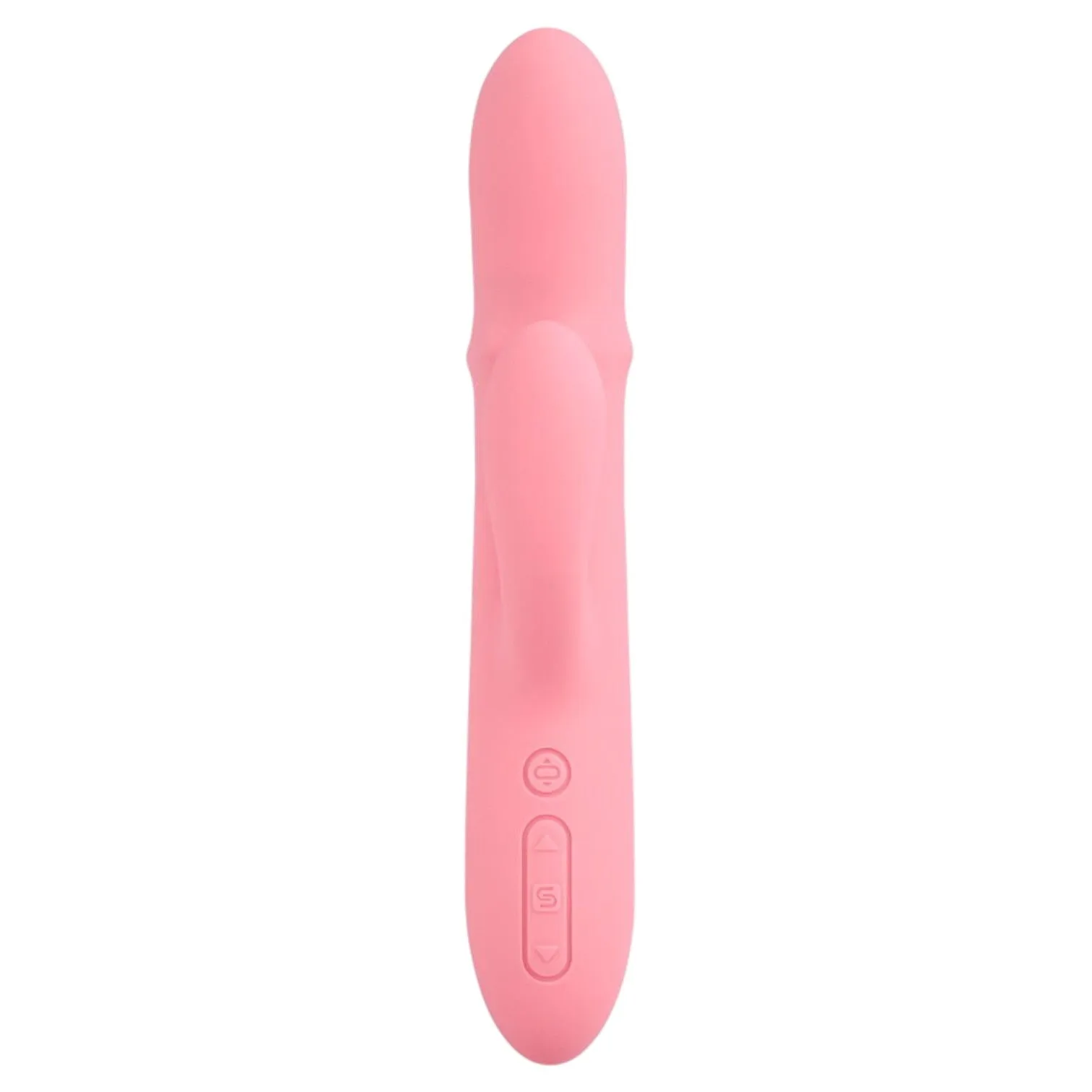 Vibrator rabbit interactiv SVAKOM MORA NEO. cu inel din perle cu 3 funcții de masaj. control prin aplicație. roz