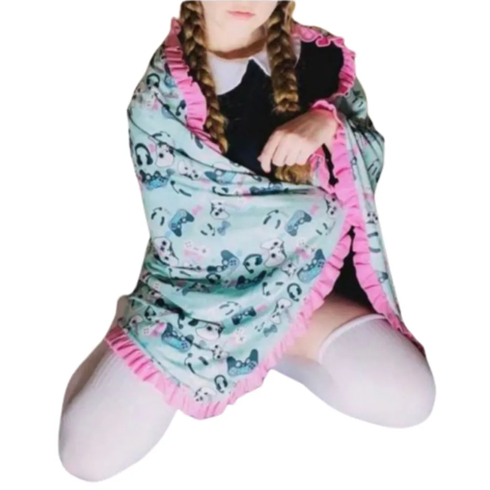 Video Game Snuggle Blanket Medium