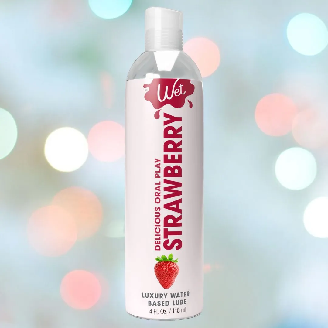 Wet Delicious Oral Play Strawberry - Water-based Flavored Lubricant