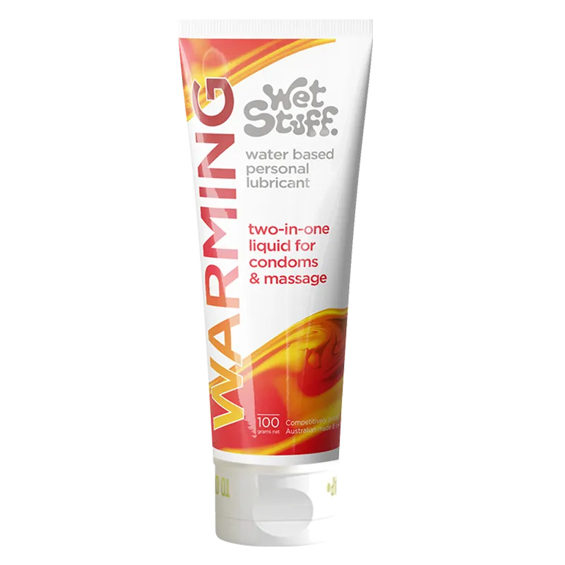 Wet Stuff Warming No-Rinse Water-Based Lubricant 100g