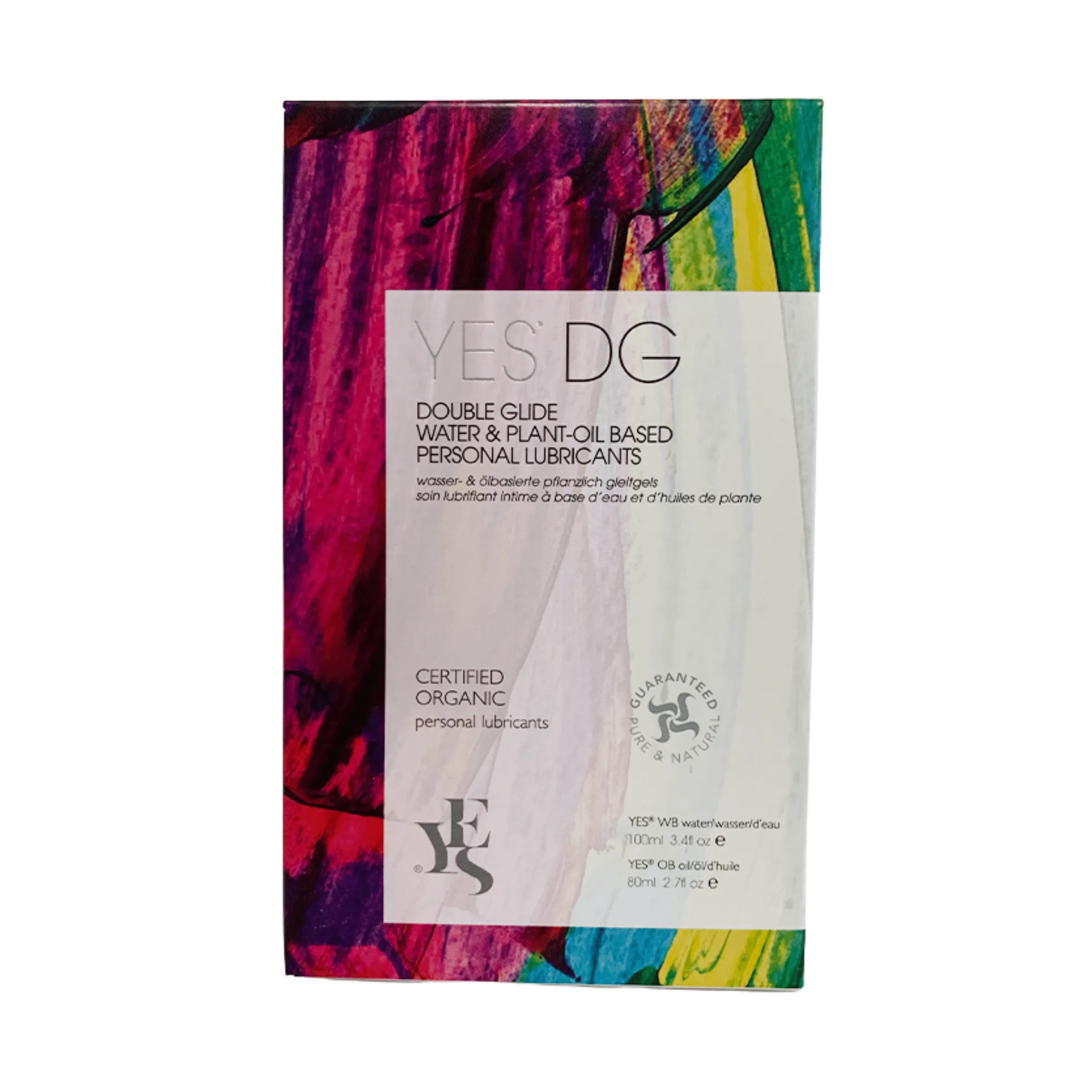 Yes DG (Double Glide) Water Based and Plant-Oil Based Combo Pack