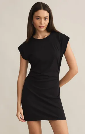 Z Supply Black Camino Mini Dress
