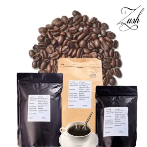 ZUSH Coffee - Specialty Coffee Beans . 100% Arabica. Batch Roasted. ETHIOPIA GUJI SHAAKKISOO